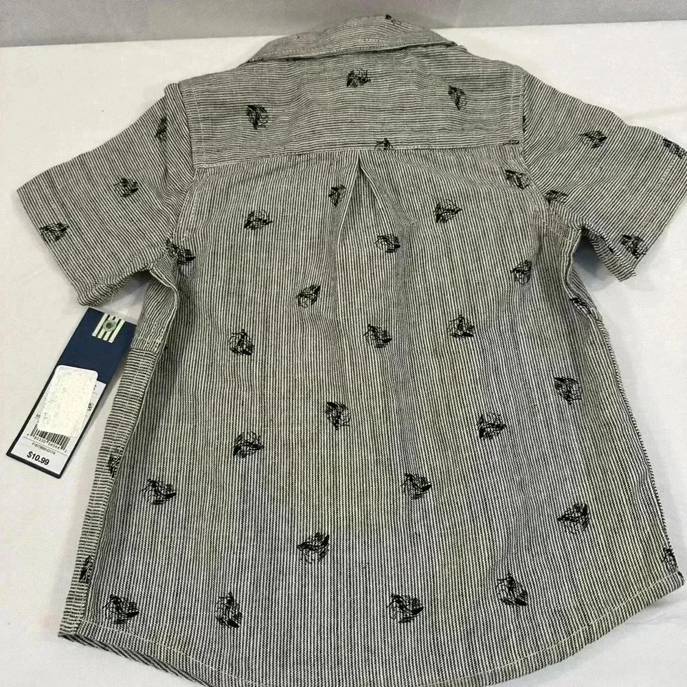 Genuine Kids by OshKosh Collared Button-up Boys Shirt Size 2T